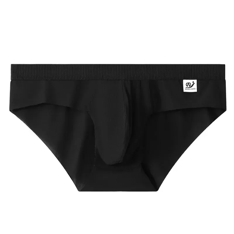 New Arrival Men's Briefs Ice Silk Underwear Seamless Breathable Low Waist Panties Shorts — image 38