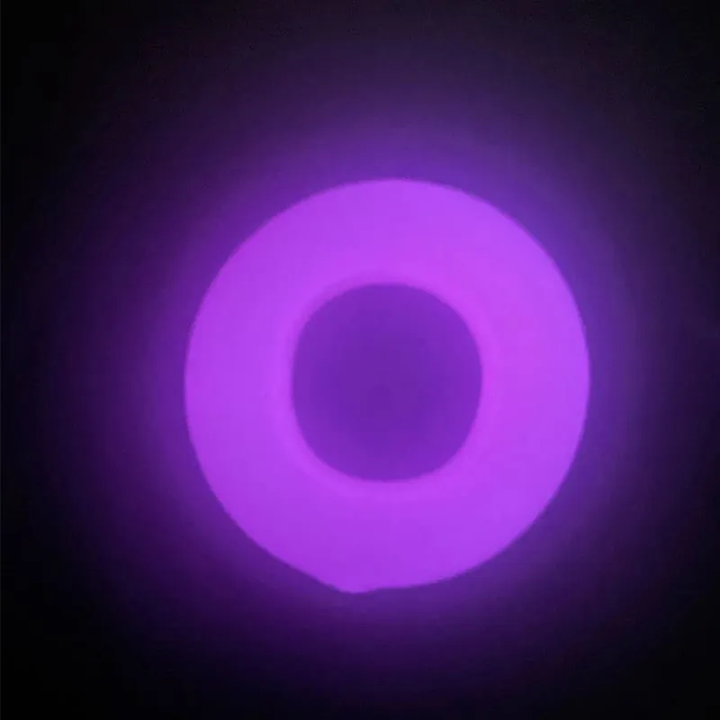 Anello per pene elastico in TPE luminoso Anello per pene in gelatina trasparente Erezione classica che migliora l'eiaculazione ritardata Negozio di sesso per adulti per gli uomini — image 6
