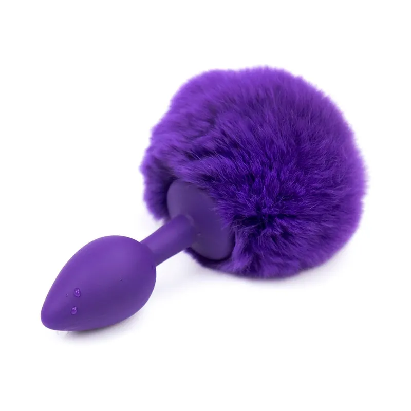 Slicone Butt Plug Behåret Bunny Tail Kanin Hale Glat Anal Plug Cosplay Sødt sexlegetøj til kvinder Erotisk voksenlegetøj Sexprodukter — image 10