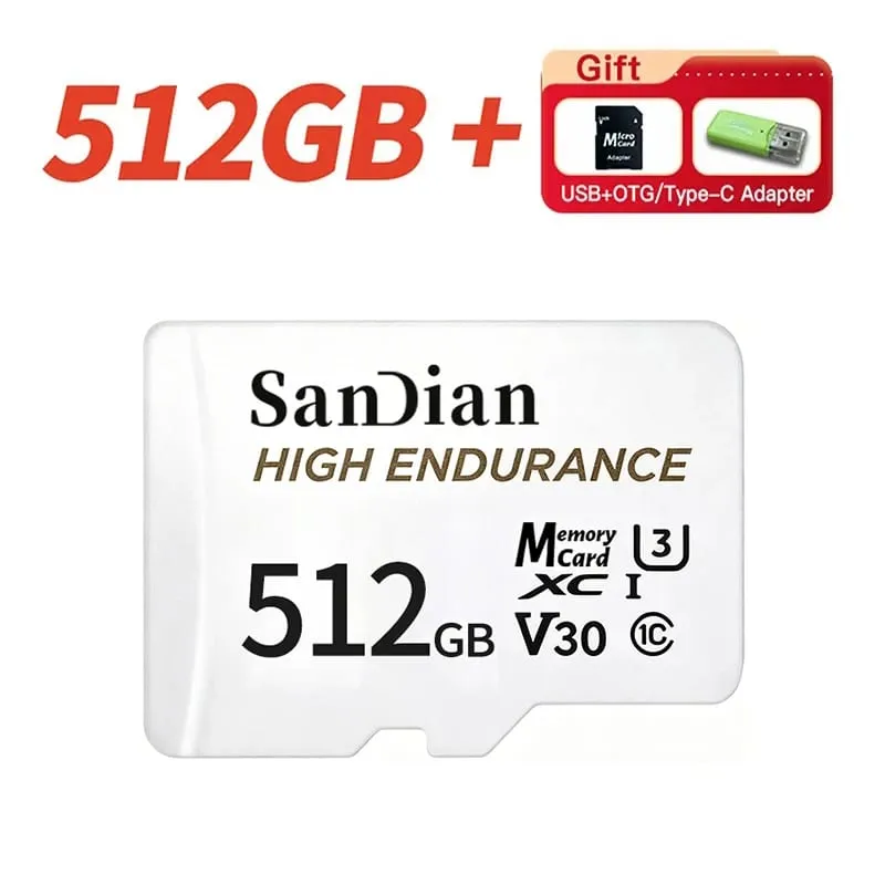 Scheda di memoria Micro TF SD originale Classe 10 128 GB 256 GB U3 V30 Scheda di memoria Flash ad alta velocità A2 4K Video per Samrtphone PC Camera — image 9