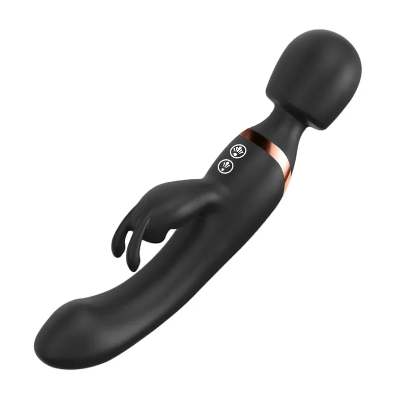 3 IN 1 เครื่องสั่นกระต่าย AV Sex Machine 10 โหมดสั่น Magic Wand Clit Stimulator G Spot ช่องคลอดนวดเพศของเล่นสำหรับคู่ — image 8
