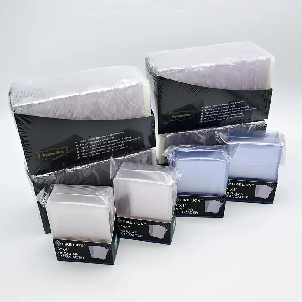 Toploader-Ordner für mehr als 252 Toplader. Toploader-Ordner mit 9 Fächern für starre Kartenhalter von 7,6 x 10,2 cm für MTG-TCG-Sportkarten — image 5