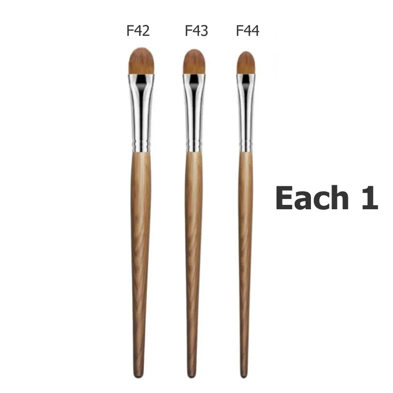 Ploché korektorové štětce Make-up Set Syntetické vlasy Profesionální korektor Kosmetický štětec Mixing Beauty Make-up Nástroje — image 10