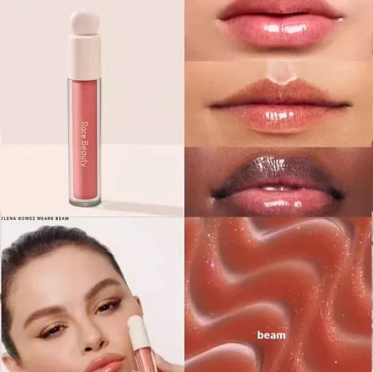 Ensemble de combinaison de rouge à lèvres Rare Beauty, avec Texture Fine scintillante, lèvres hydratantes, douces et lisses, hydrate les lèvres — image 9
