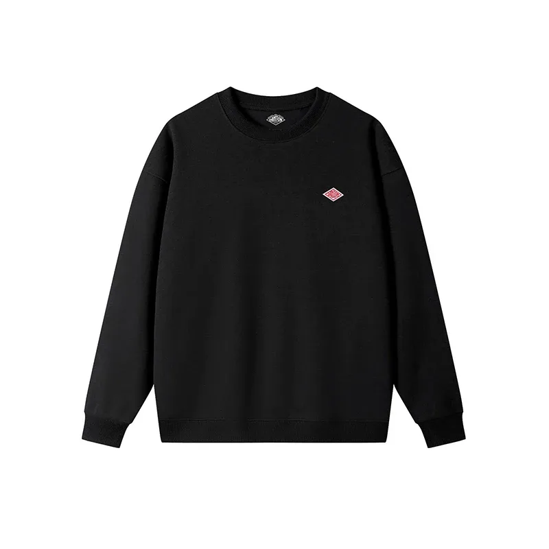 2025 Exported to Japan Autumn Thin Sweatshirt Men/Women Same Embroidery Brand Cotton O-Neck Long Sleeve Loose Tracksuit Tops