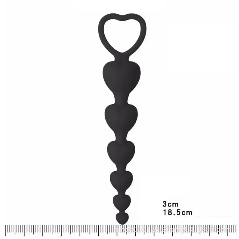 Anal-Teaser für Anfänger, Komfort-Plug, Butt-Plugs, Herzring, Sexspielzeug für Neulinge, erkunden Sie das Analspiel, Frauen und Männer, stimulieren den Orgasmus-Effekt — image 2