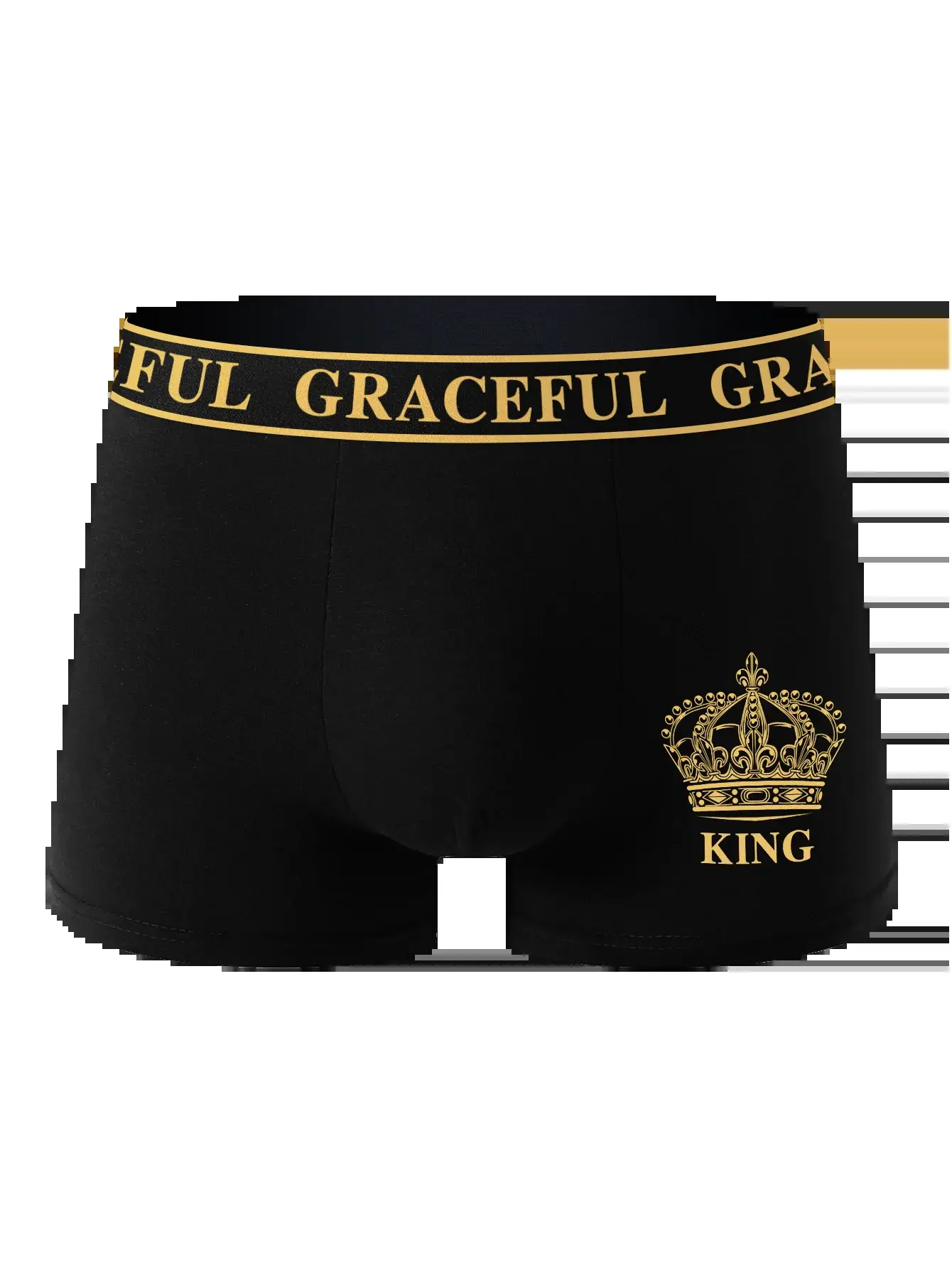 Intimo da uomo 4 pezzi Morbido e traspirante Boxer da uomo confortevole Pantaloni da uomo sportivi di alta qualità neri di fascia alta — image 3