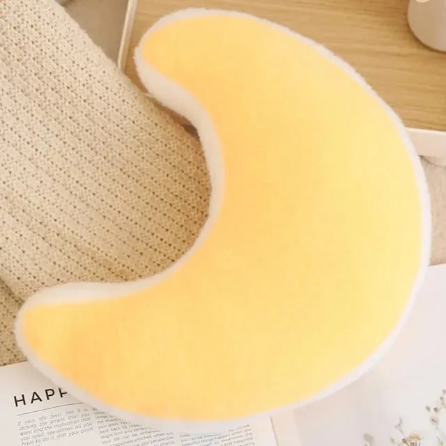 Rainbow Wish Star Moon หมอน Plush มงกุฎสีสัน Cloud Soft ของเล่นหมอนโซฟาหน้าแรกตกแต่งโยนหมอน — image 14