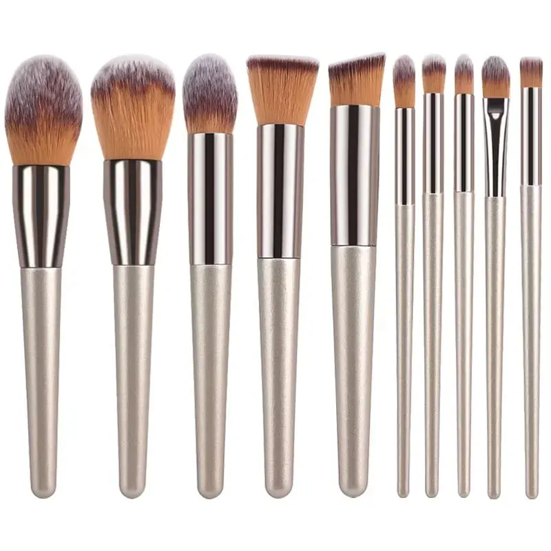 Set di pennelli e spugne per trucco Marrone Puff per trucco Beauty Egg Fascia per capelli Kit per rimozione polsini Attrezzo per trucco Regalo 20/30 — image 9