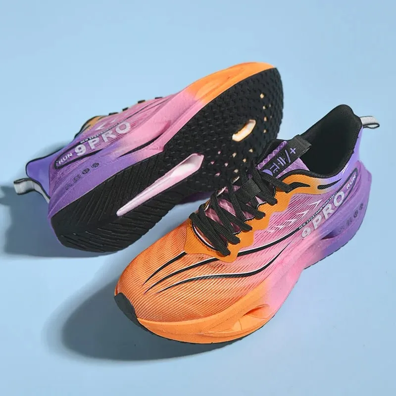 Men Running Shoes Cushion Stable Lightweight Sport Shoes Mesh Breathable Casual Sneakers Women Non-slip Outdoor Athletic Shoes — image 9