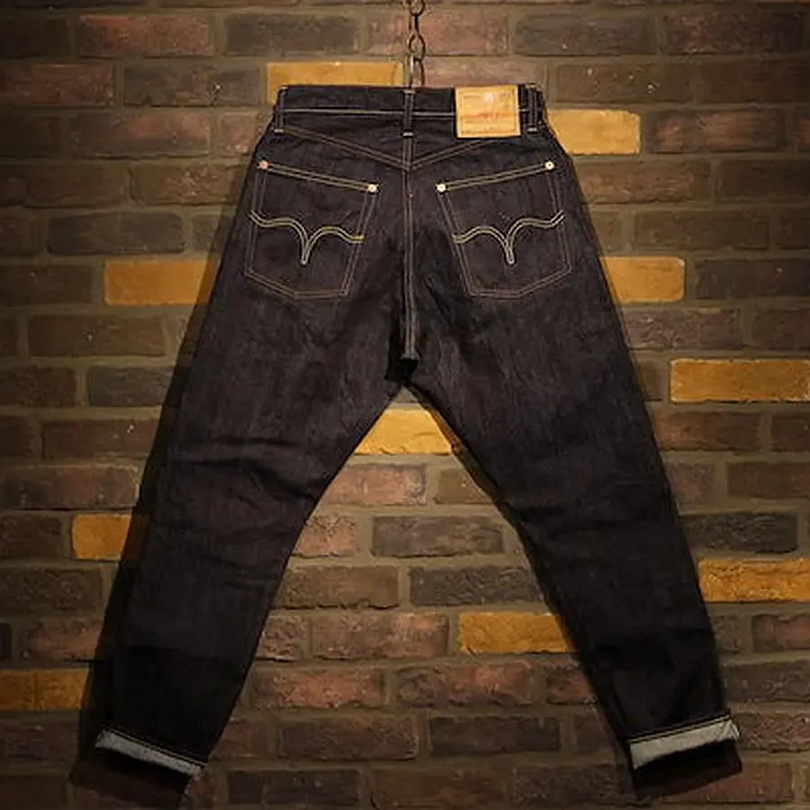 Pherrows 10th Anniversary Indigo 15.2oz กางเกงยีนส์ Deerskin Vintage Red Ear — image 5