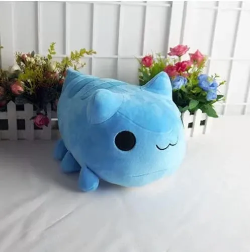 15/30CM Bugcat Capoo Plush Toy Anime Blue Cat Worm Cosplay Doll Stuffed Pillow for Gift — image 8
