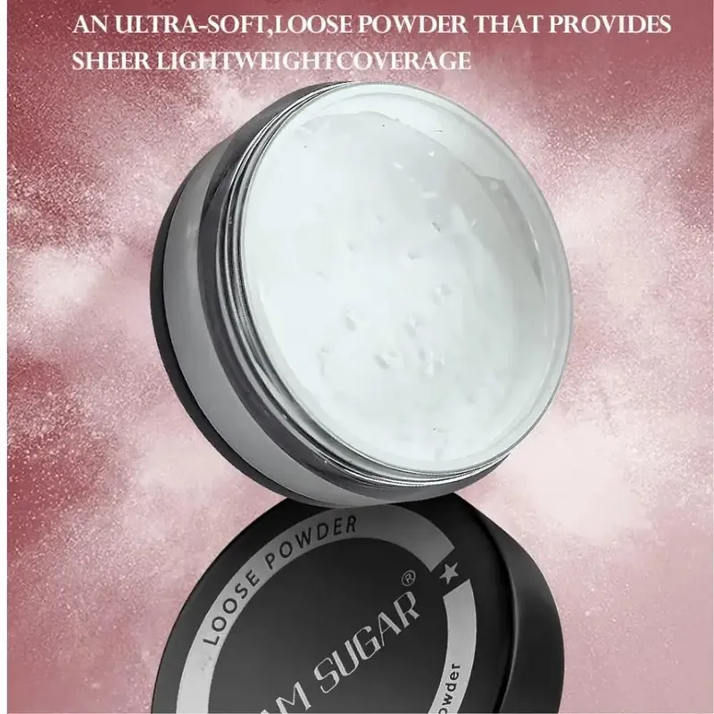 Makeup Base Sæt med 15ml Primer 30ml Matte Foundation 5g Løs Powder Puff For Glat Fejlfri Hud Longwear — image 4