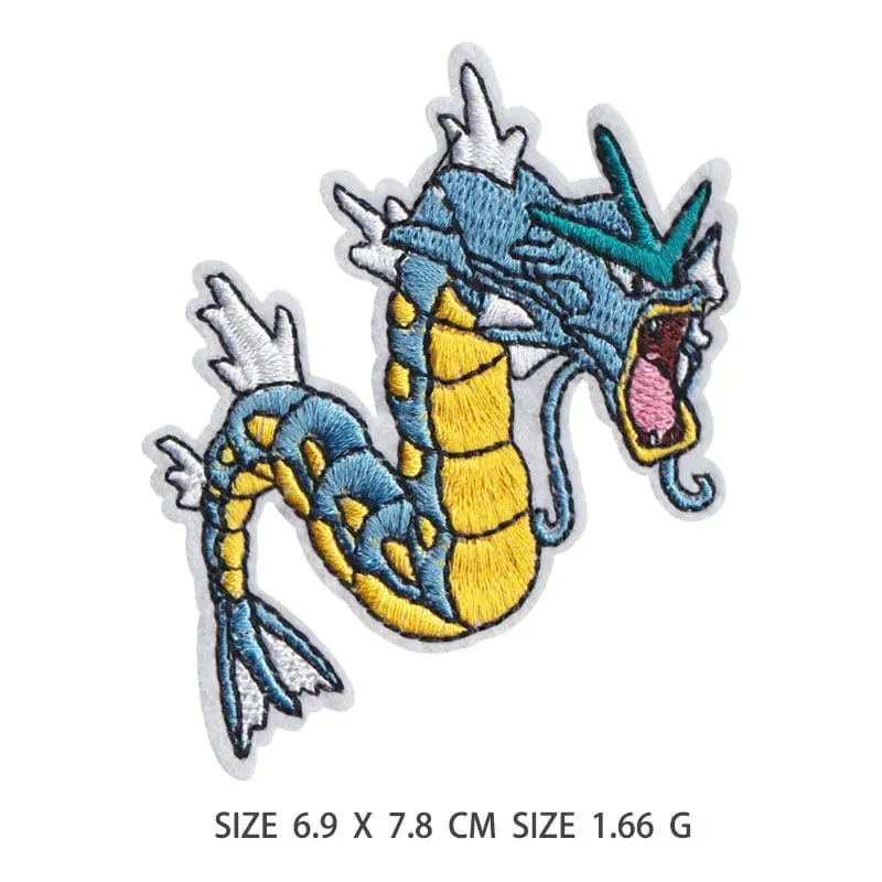 30 Stijl Doek Patch Pikachu Charizard Kleding Stickers Naaien Borduren Patches Applique Ijzer Op Kleding Cartoon Diy Kledingstuk — image 25