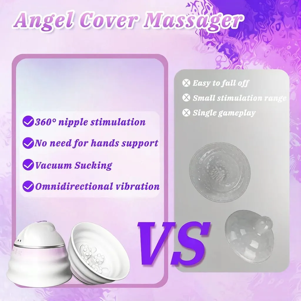 สวมใส่นวดหน้าอกรีโมทคอนโทรลปั๊มVibrator 5 ดูด 10 โหมดการสั่นสะเทือนหัวนมกระตุ้นเพศของเล่นสำหรับผู้หญิง — image 3