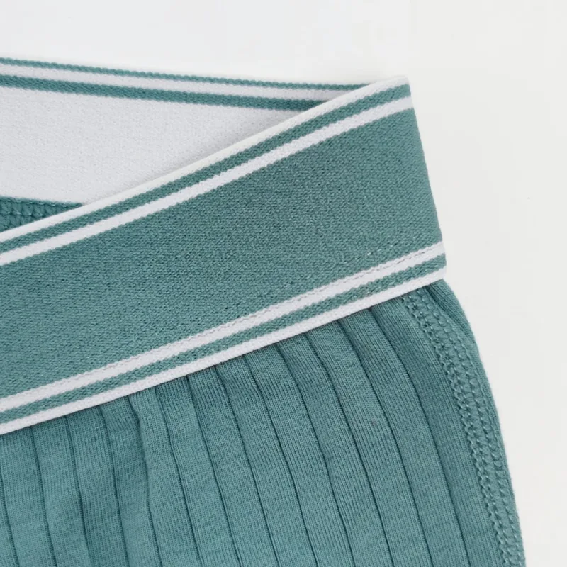 3PCS/Pack 100% Cotton Solid Striped Man Undrewear Lengthen Breathable Fitness Boxers Hombre Crotch Side Opening Men's Underpants — image 18