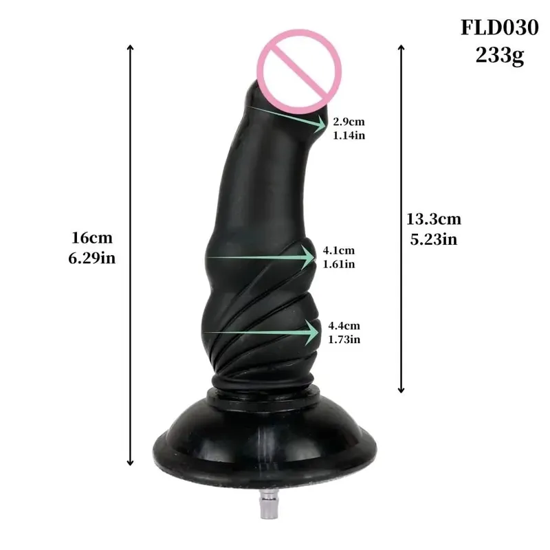 Machine sexuelle gros godes noirs connecteur rapide masturbation vibrateur godes réalistes pour femmes accessoires jouet sexuel pour adultes — image 25