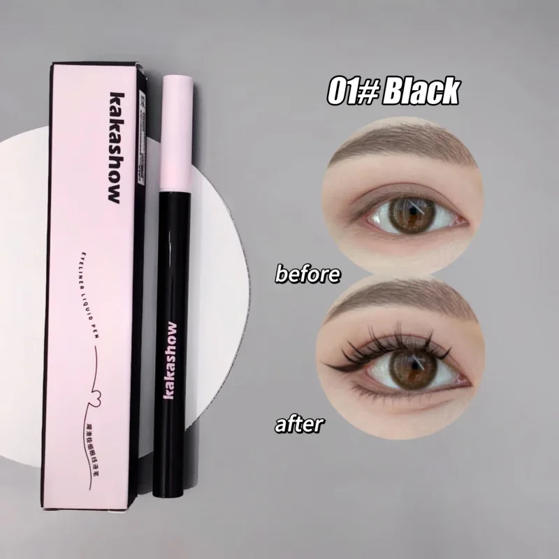 0.05 มม.อายไลเนอร์ปากกา Matte Smooth Quick แห้งกันน้ำ ULTRA-บางอายไลเนอร์ขนตาล่างปากกา Non Smudging เกาหลีแต่งหน้า