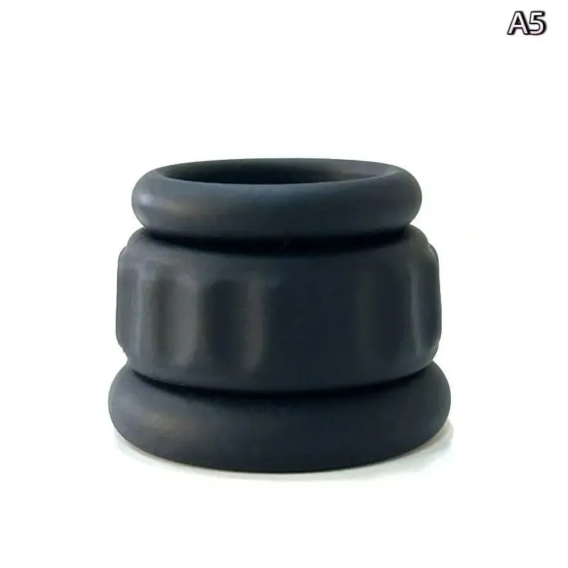 Delay Ejaculation Reusable Enlargement Ball Stretcher Sex Toy For Man Male Penis Lock Cock Ring Bondage Erection Ball Ring — image 11