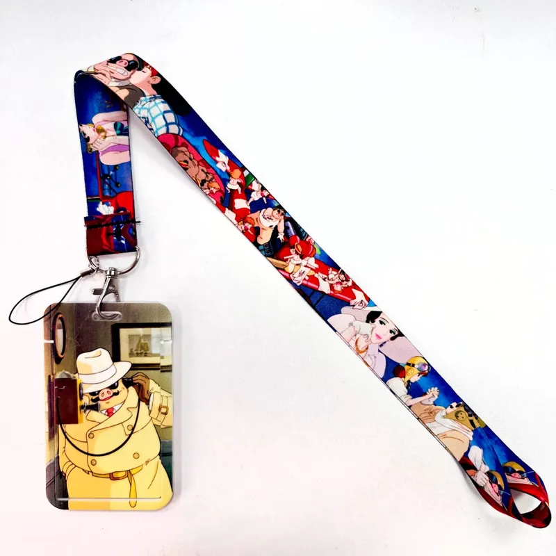 อะนิเมะ Lanyards พวงกุญแจ Animated โทรศัพท์มือถือ ID Card pass แขวนเชือก DIY เครื่องประดับอุปกรณ์เสริมขายส่ง — image 5