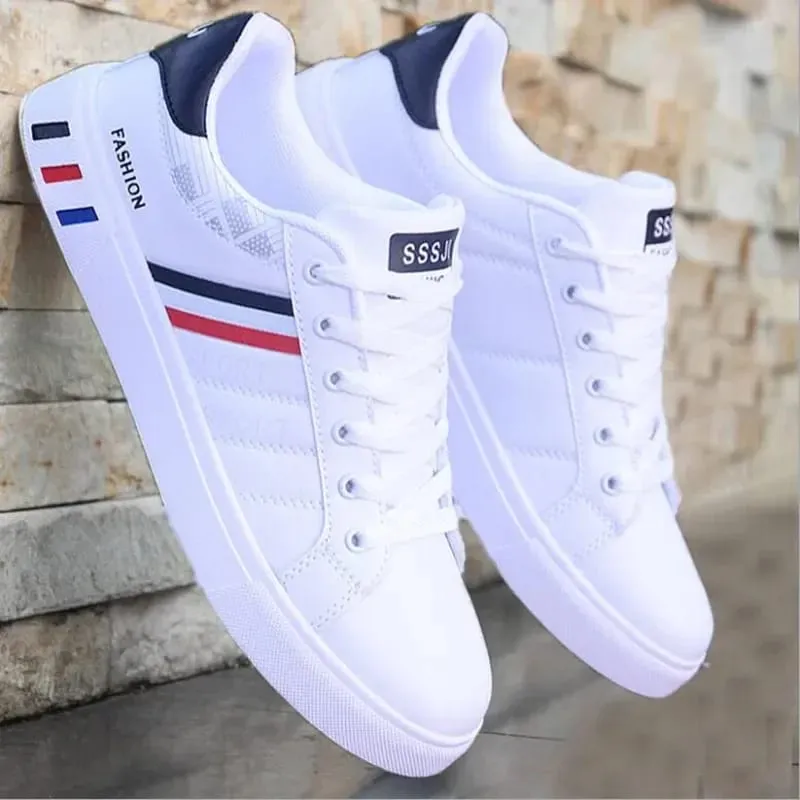 Fashion Sneakers Men Vulcanize Shoes Chunky Flat Comfortable Spring Autumn Platform Mens Shoes Sports Casual White Shoes 2025 — image 1