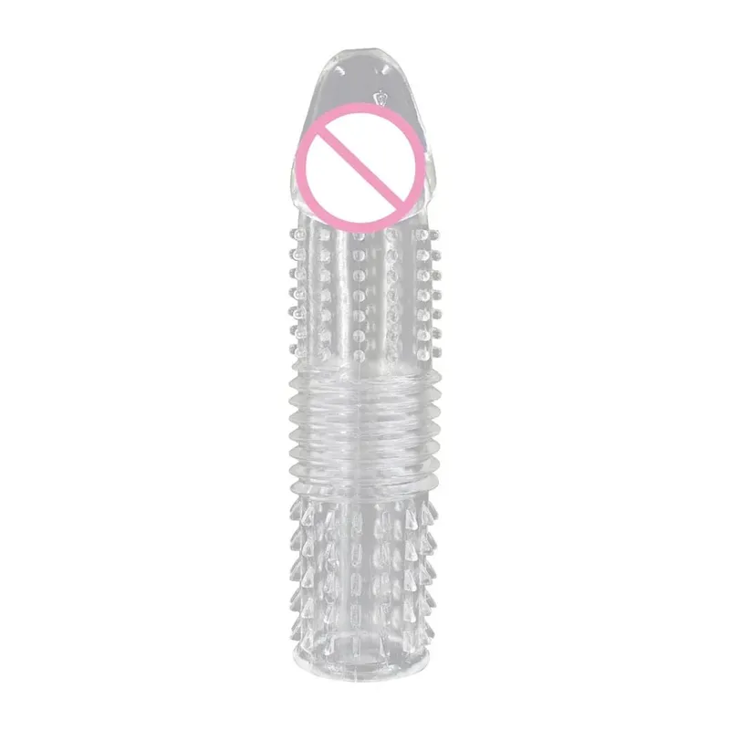 Riutilizzabile Estensore Del Pene Allargamento Preservativo Manicotto Del Pene Estensione Eiaculazione di Ritardo Giocattoli Del Sesso Anale Per Gli Uomini Senza Vibratore per Le Donne — image 8