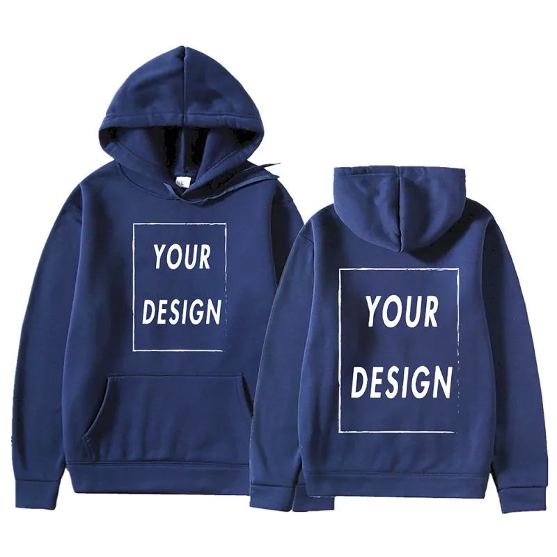 Ihr eigenes Design, Markenlogo/Bild, personalisierbar, personalisierbar, überall, für Männer und Frauen, DIY-Kapuzenpullover, Sweatshirt, lässiger Kapuzenpullover, modisch, neu — image 2