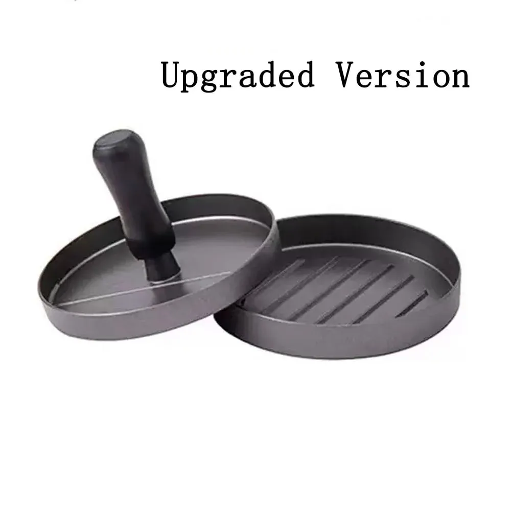 Burgerpresse, Hamburger-Fleisch-Werkzeug, Patty-Maker, Aluminium-Burger-Maker für den Küchen-BBQ-Grill — image 11