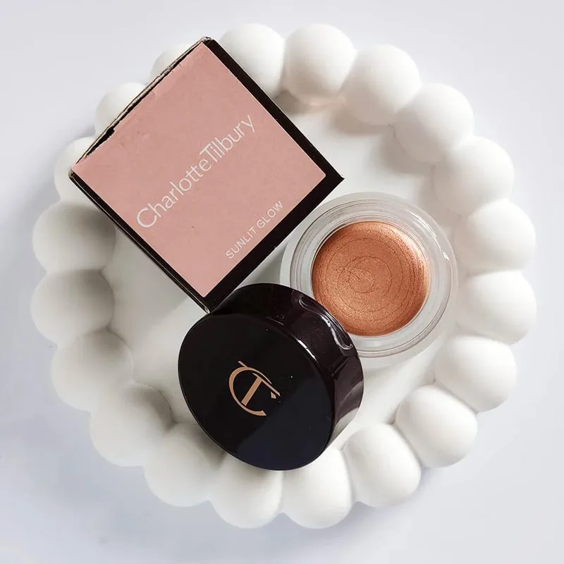 Charlotte Highgloss Repairing Gemstone Disc 7g & mehrfarbige Lidschattencreme Nature Easy To Color Tilbury Foundation Cosmetics — image 24