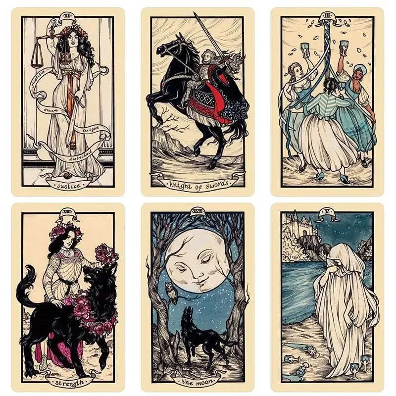Fyodor Pavlov Tarot Cards Divination Deck English Versions Edition Oracle Board Playing Table Games For Party — image 2