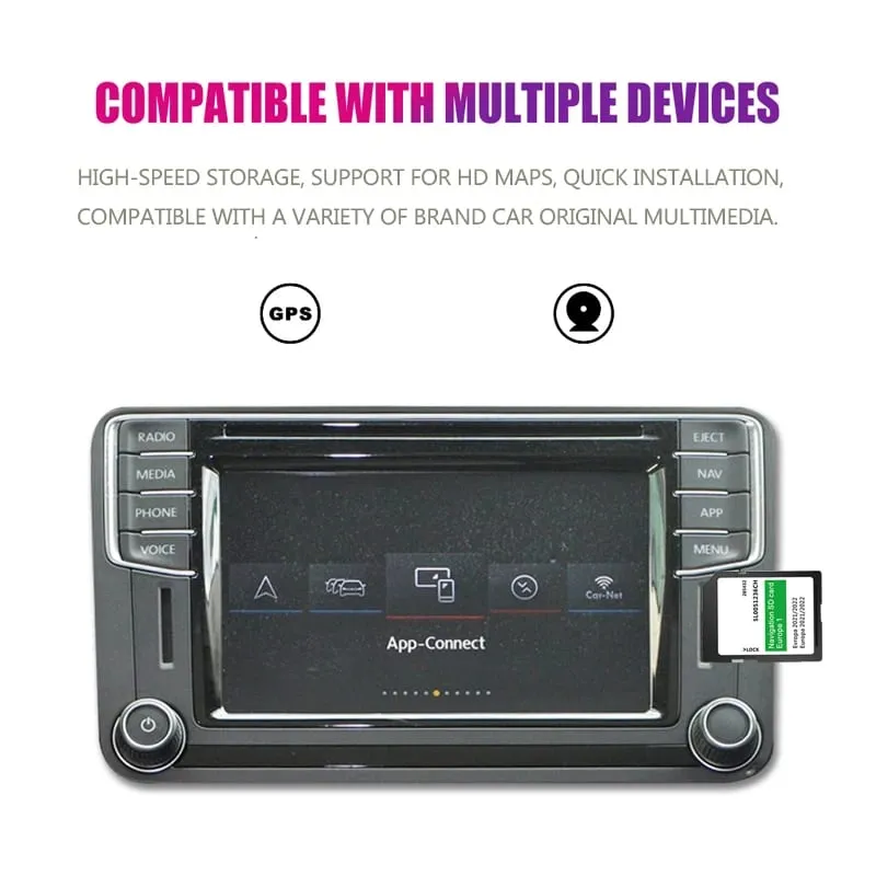 Kad SD Navi untuk Ford Car Sync2 F12 Kuga Mondeo S-Max C-Max Focus Sync 2 peta HM5T-19H449-FG Europe UK 2024 — image 2