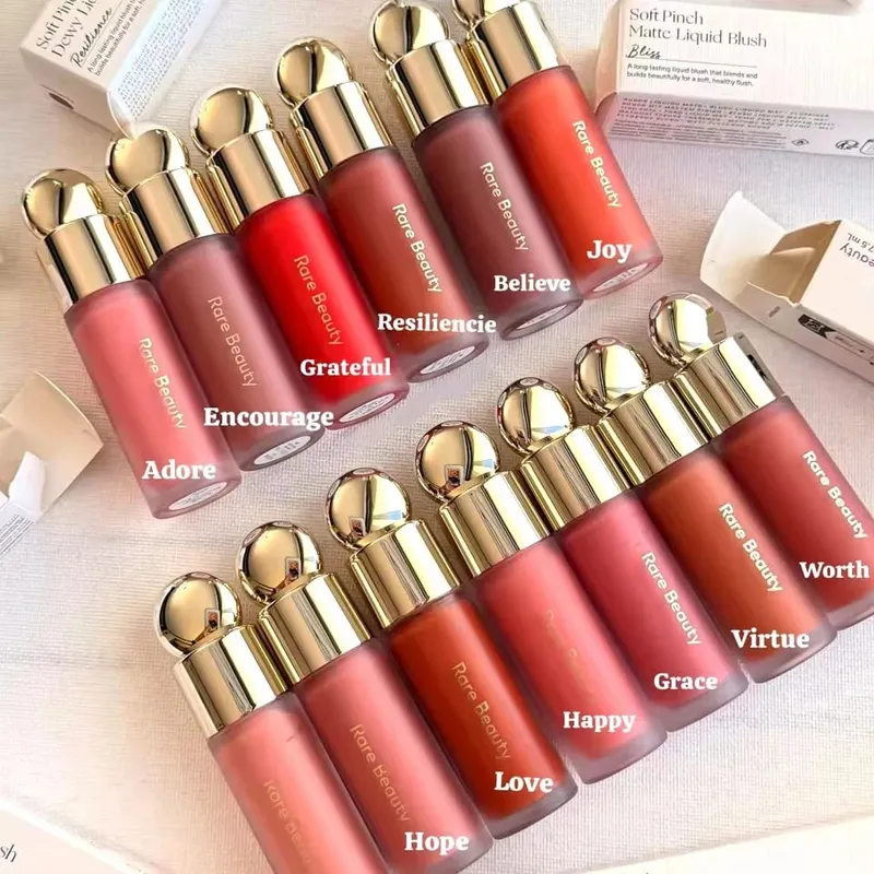 Rare Beauty 3D Face Contour Cecair Bronzer Shade Licin Serlahkan Cermin Tahan Lama Bayang Hidung Semulajadi Kalis Air Mencerahkan Mekap — image 5