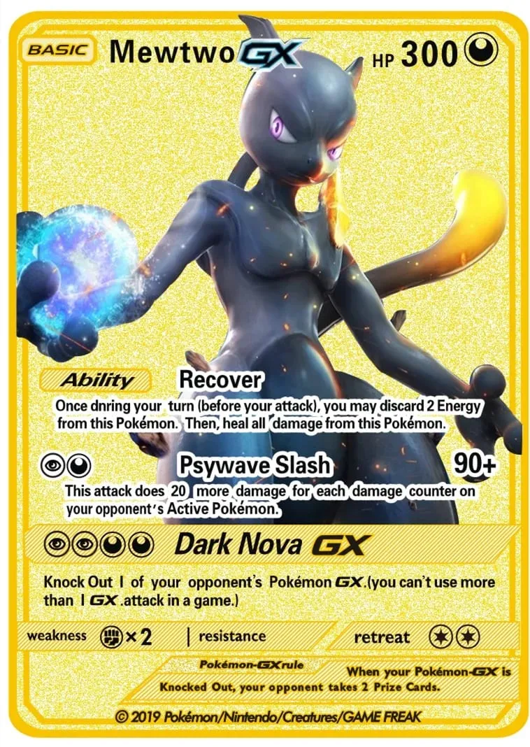 البوكيمون لعبة معدنية جمع بطاقة أنيمي الشكل تشارجر بيكاتشو بلاستويز Mewtwo معركة جمع كارت بطاقة لعبة هدية — image 3