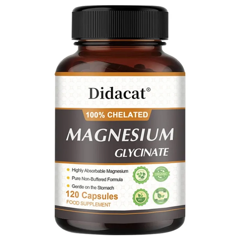 Magnésio Glicina 500mg - Apoia a Função Muscular Melhora a Qualidade do Sono Apoia a Saúde Cardiovascular e Metabólica — image 9