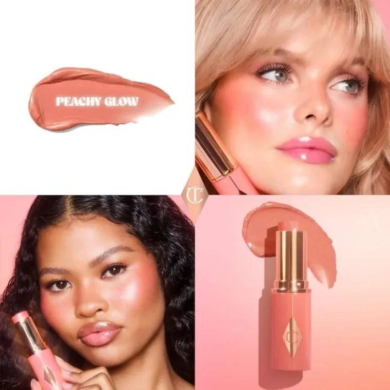 Charlotte Tilbury Liquid Foundation Cushion Foundation Indstilling Spray Pressed Powder Love 2 Farve Powder Blusher Øjenskygge Rouge — image 23