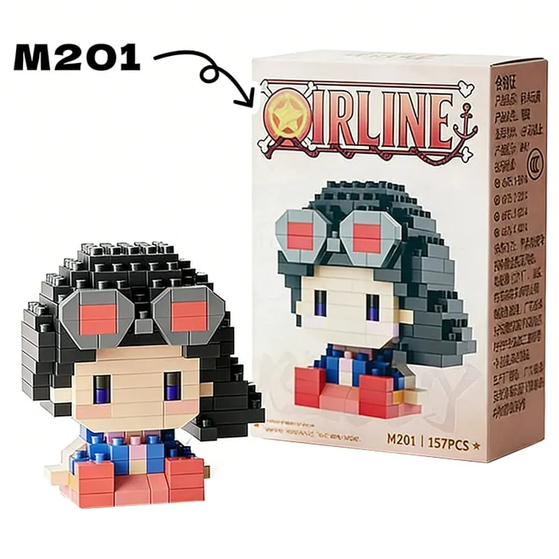 Anime Building Block Chopper Buggy Montage Micro Building Block Zoro Robin Karaktärsmodell Minitegelstenar Figurleksaker till present — image 8