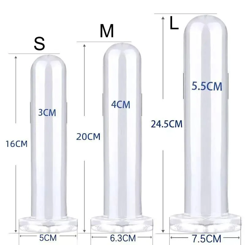 24.5 cm Uzun Şeffaf Jöle Pürüzsüz Yüzey Strapon Anal Yapay Penis Düz ButtPlug TPE Yapay Penis Anal Plug Samimi Seks çiftler için oyuncaklar — image 2