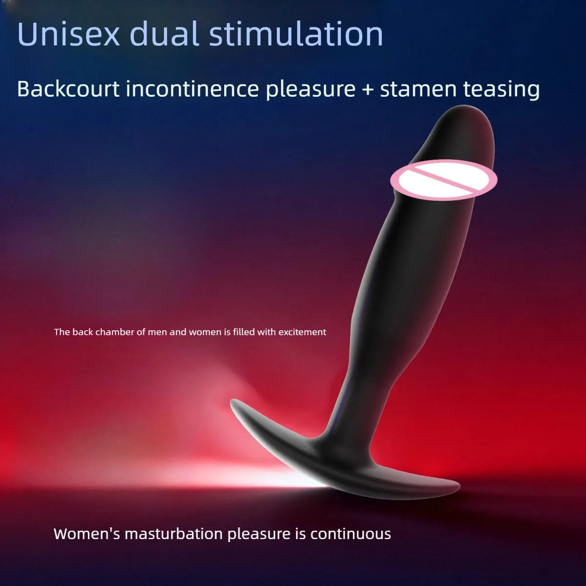 1 Piece Silicone Anal Plug Anal Dilator Soft Butt Plug for Men Women and Couples Sex Toys for Men and Women — image 5