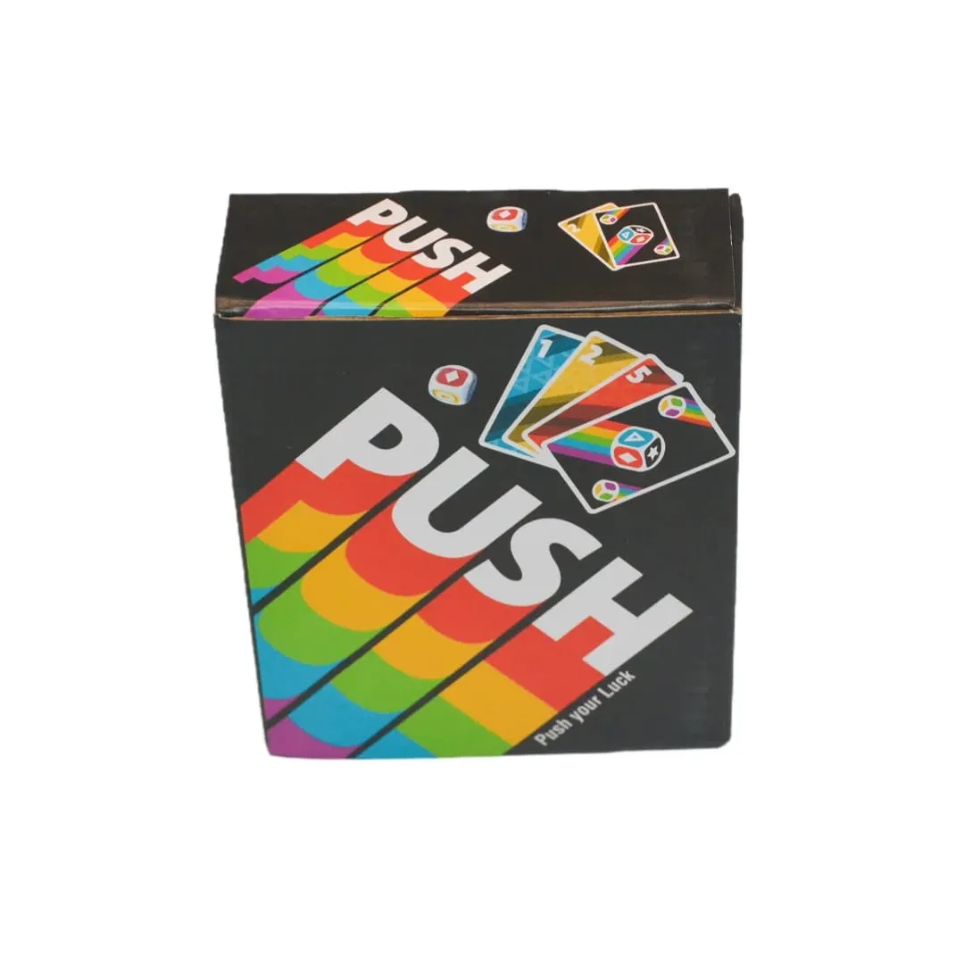 《Push 2026》 un juego de cartas, juego de mesa, juego interactivo con instrucciones en inglés, español, francés, alemán, italiano y holandés, de ritmo rápido, fácil de aprender, una excelente opción para fiestas — image 6