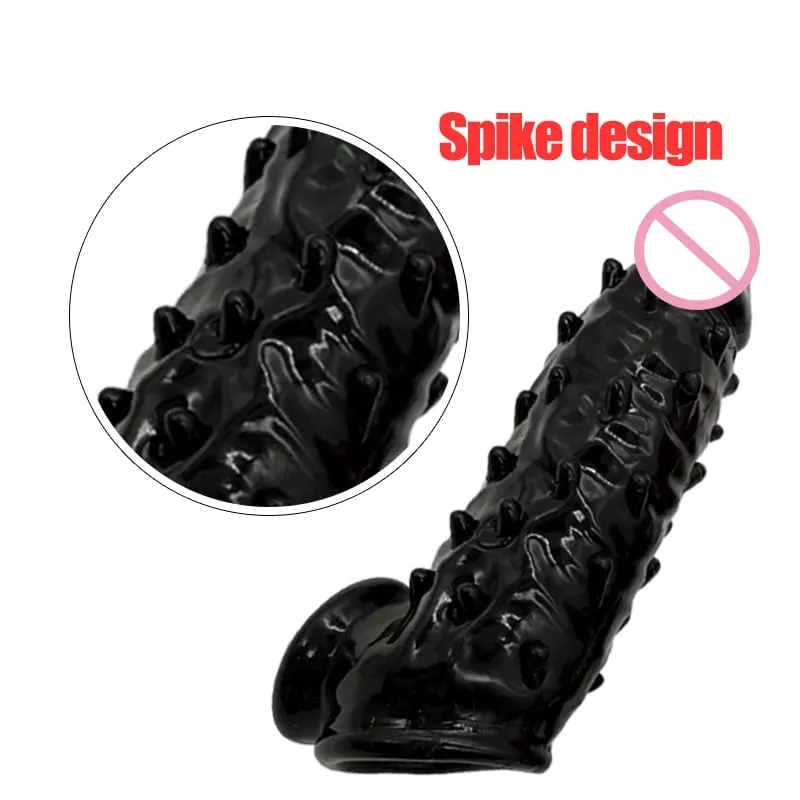 Nam Silicone Dương Vật Nhẫn Có Thể Tái Sử Dụng Gà Trống Vòng Khóa Trì Hoãn Xuất Tinh Anillo Hombre Dương Vật Tay Nhai Đạo Biện Sự Xứ Gợi Tình Đồ Chơi Tình Dục Cho Nam — image 4