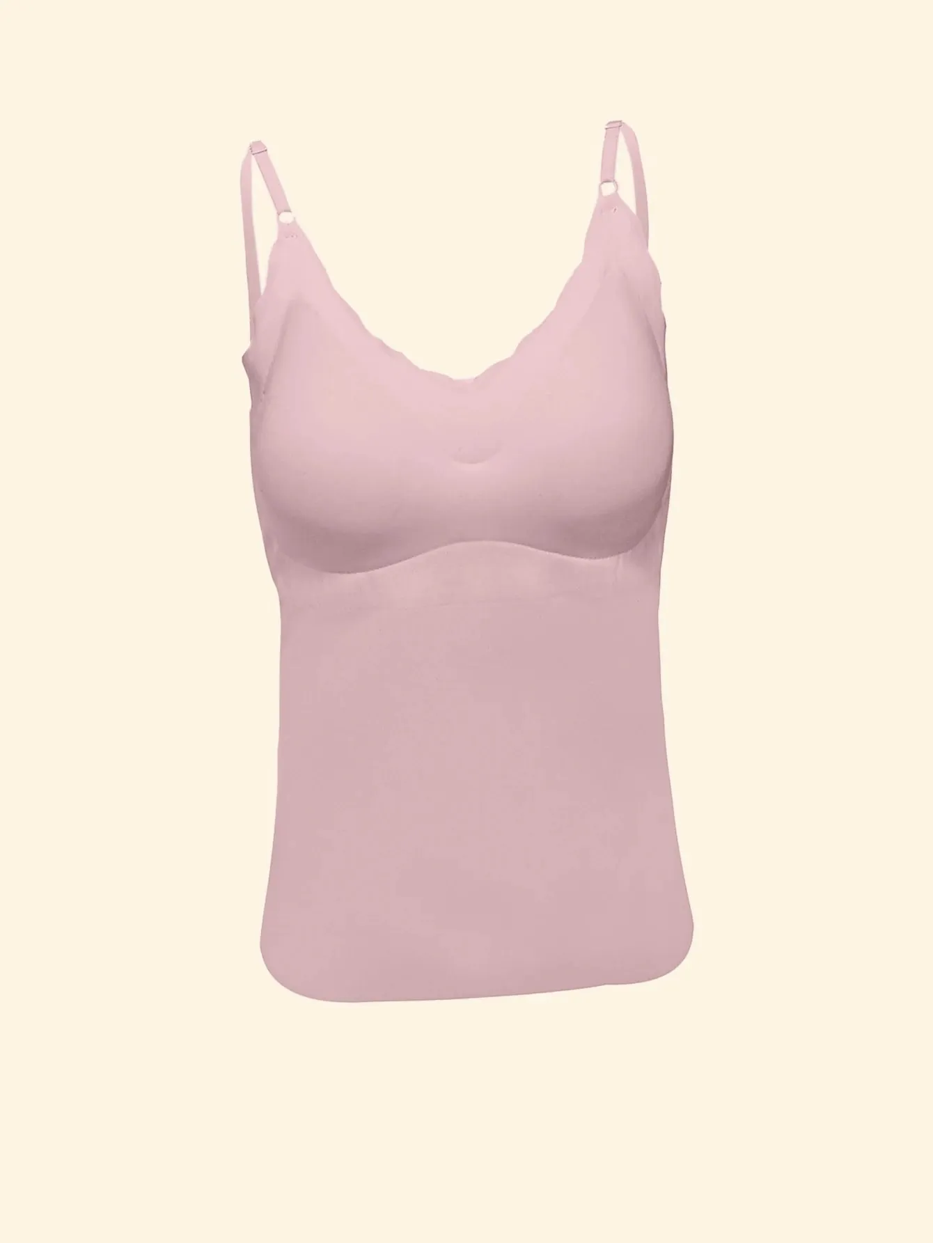Minimalista da donna delicato sulla pelle, traspirante, confortevole senza anelli in acciaio Bellissimo gilet posteriore e cinghie — image 5