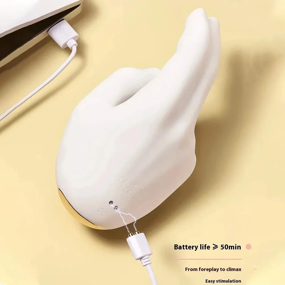 นวดมือขายส่งสมจริงนิ้วมือกระพือ Clitoral Stimulator ยืดหยุ่นมือ Vibrator ผู้ใหญ่เพศของเล่น — image 4