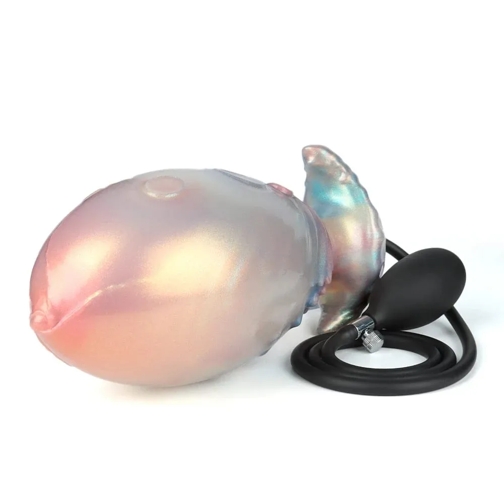 Dog Knot anální dilda nafukovací Buttplug max 11cm obrovský anální dilatační kolík sexuální hračky pro ženy muži BDSM G-Spot masáž prostaty — image 6