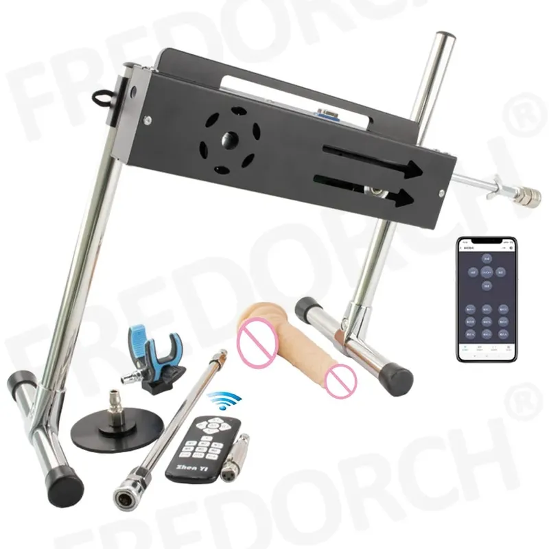 200W Leistungsstarke Sexmaschine F21S APP/Kabellose/Kabelgebundene Steuerung mit Dildoaufsätzen für Frauen Männer Automatische Masturbation Sexspielzeuge — image 18