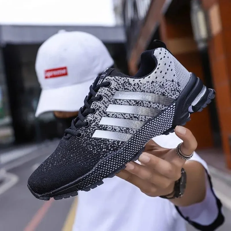 Sneakers da uomo di alta qualità Outdoor comode scarpe da corsa leggere e traspiranti in mesh paio di scarpe da fitness con suola morbida 2026 — image 6