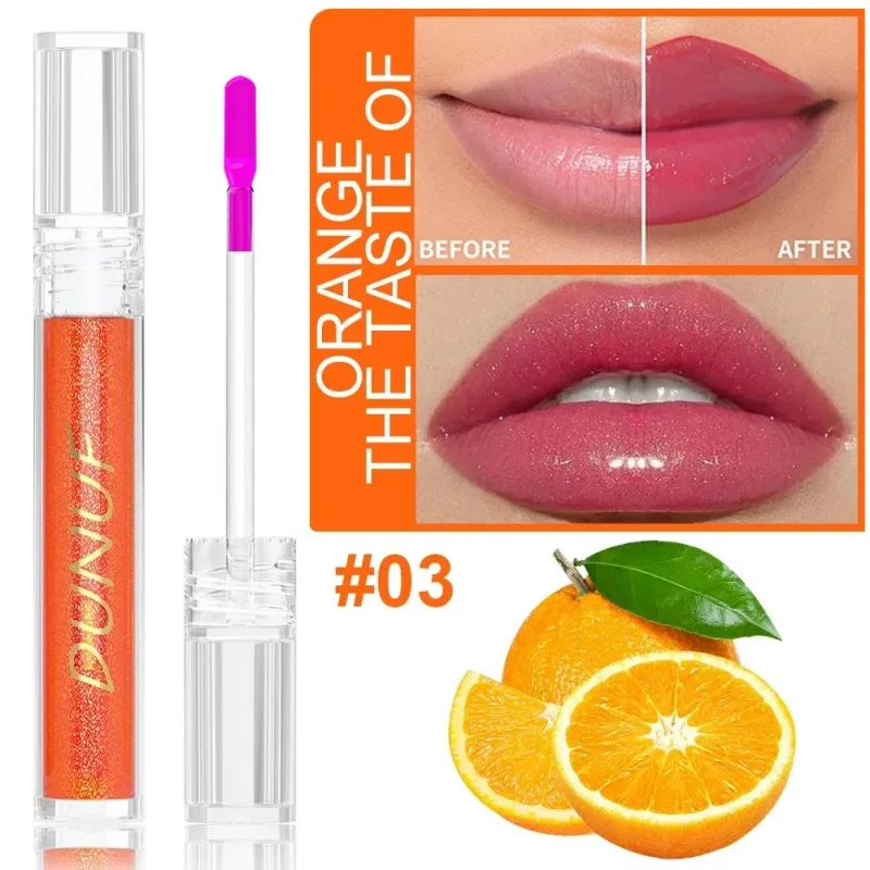 Brillant à lèvres aux fruits changeant de couleur, longue durée, nourrissant, brillant, hydratation, maquillage d'hiver, huile de soin pour les lèvres — image 10