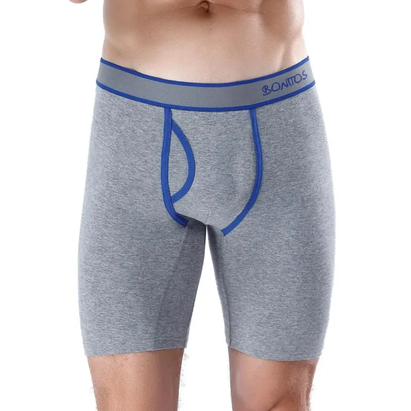 Seluar dalam Boxer Lelaki Panjang Seluar Dalam Boxer Lelaki Seluar Dalam Boxer Lelaki Kapas Seluar Dalam Boxer Kaki Panjang untuk Seluar Dalam Pouch Seksi Jenama — image 8