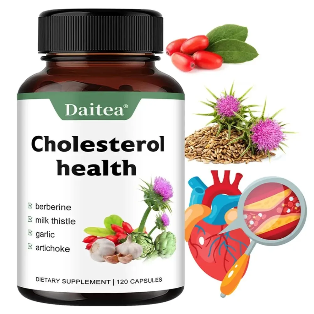 Cholesterolové doplňky – udržujte průtok krve a podporují kardiovaskulární zdraví — image 1