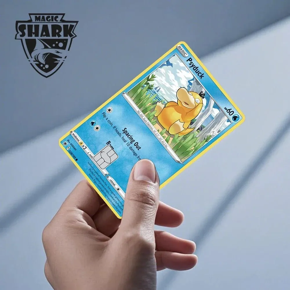 2025 New Pokemons Charizard Blastoise Bulbasaur Eevee Metwo Sticker Film Skin Cover for Credit Debit Card — image 6