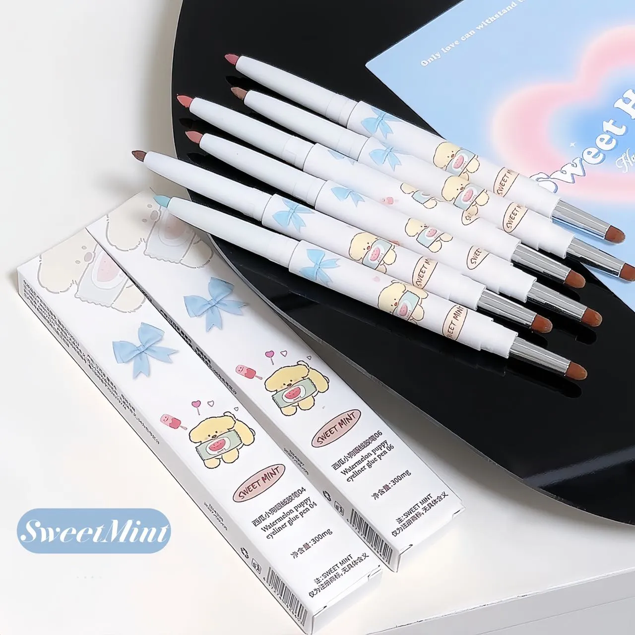 Silky Eye Liner Pensil Silkworm Shadow Pen Natural Matte Green Pink Pink Eyeliner Gel Mudah Diwarnai Alat Mekap Mata Kalis Air — image 6